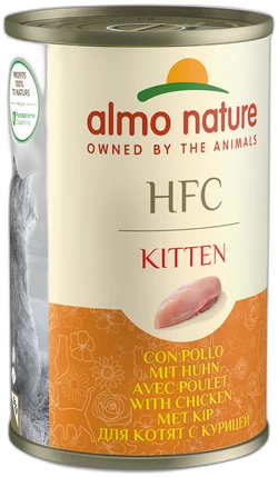 Almo Nature HFC Kitten met Kip Natvoer 140g