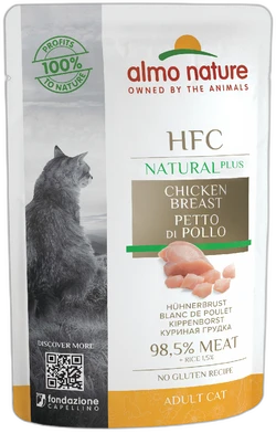Almo Nature HFC Natural Kippenborst Natvoer 55g