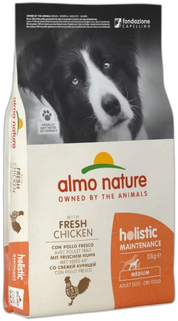 Almo Nature HOLISTIC Maintenance met Verse Kip Droogvoer 12 kg