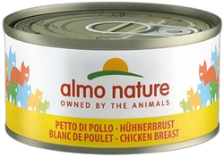 Almo Nature Kippenborst Natvoer 70g