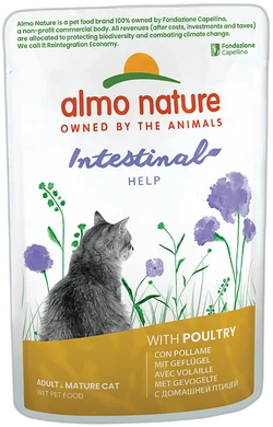 Almo Nature Digestive Help met Gevogelte Natvoer 70g
