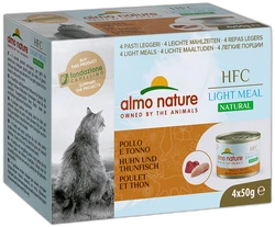 Almo Nature HFC Natural Light Meal Kip & Tonijn Natvoer 50g