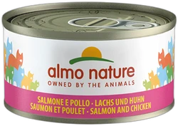 Almo Nature Zalm en Kip Natvoer 70g