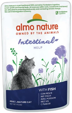 Almo Nature Digestive Help met Vis Natvoer 70g