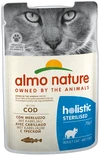 Almo Nature Sterilised met Kabeljauw Natvoer 70g