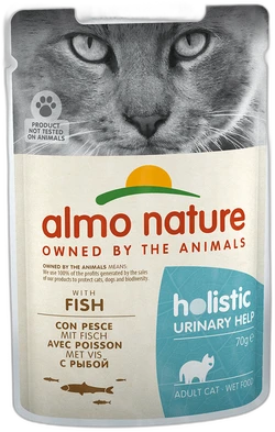 Almo Nature Holistic Urinary Help met Vis Natvoer 70g
