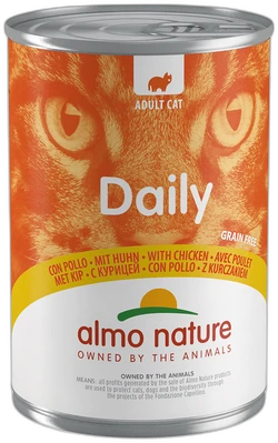 Almo Nature DAILY met Kip Natvoer 400g