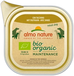 Almo Nature BIO ORGANIC Maintenance met Kalkoen Natvoer 100g