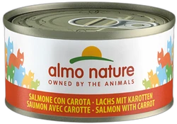 Almo Nature Zalm en Wortel Natvoer 70g