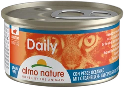 Almo Nature DAILY Mousse met Oceaanvis Natvoer 85g