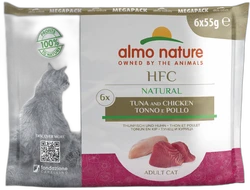 Almo Nature HFC Natural Tonijn & Kip Natvoer 55g