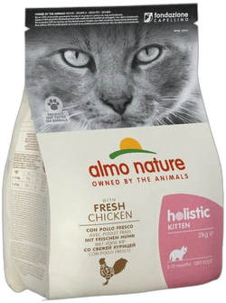 Almo Nature Holistic Kitten met Verse Kip Droogvoer 2 kg