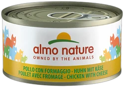 Almo Nature Kip met Kaas Natvoer 70g
