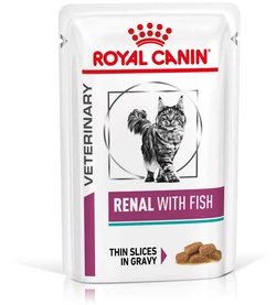 Royal Canin Kattenvoer Nat Renal Vis Royal Canin - Kattenvoer Nat Renal Vis - 24 x 85 gr