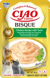Inaba Ciao Entrée Bisque Kip met Tonijn 40 g