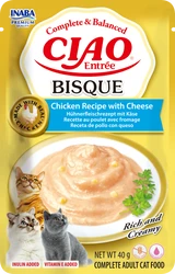 Inaba Ciao Entrée Bisque Kip met Kaas 40 g
