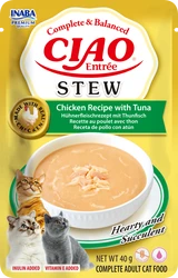 Inaba Ciao Entrée Stew Kip met Tonijn 40 g