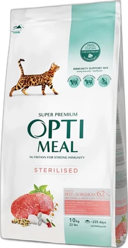 OptiMeal Adult Cat Sterilised Rund 10 kg