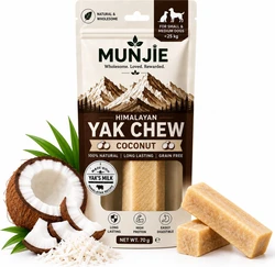 Munjie Yak Chew Coconut 70 g Munjie Yak Chew Coconut 70 g