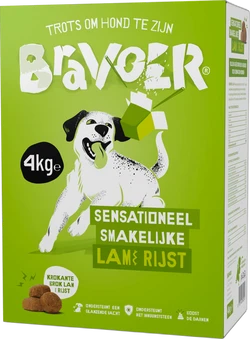 Bravoer Krokant Sensationeel Smakelijke Lam & Rijst 4 kg