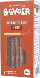 Bravoer Vleesstickies Hert 200 gram