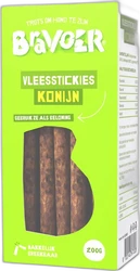 Bravoer Vleesstickies Konijn 200 gram