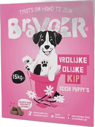 Bravoer Geperst Vrolijke Olijke Kip Puppy 15 kg