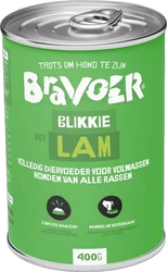 Bravoer Blikkie Lam 400 gram Bravoer Blikkie Lam 400 gram