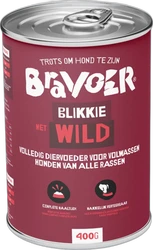 Bravoer Blikkie Wild 400 gram Bravoer Blikkie Wild 400 gram