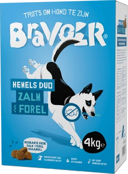 Bravoer Krokant Hemels Duo Zalm & Forel 4 kg