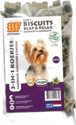 BF Petfood 3-in-1 Koekjes Blaf & Relax Mini 200 gram BF Petfood 3-in-1 Koekjes Blaf & Relax Mini 200 gram