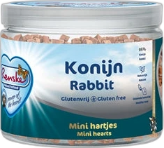 Renske Gezonde Beloning Mini Hartjes Konijn 100 gram