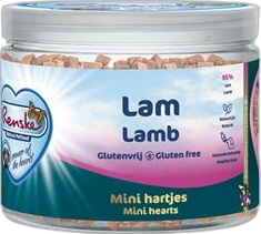 Renske Gezonde Beloning Mini Hartjes Lam 100 gram