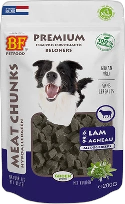 BF Petfood Meat Chunks Lam 200 gram