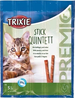 Trixie Premio Kat Stick Quintett Gevogelte & Lever 25 gram