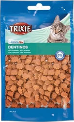 Trixie Kattensnacks Denta Fun Dentinos 50 gram Trixie Kattensnacks Denta Fun Dentinos 50 gram