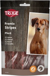 Trixie Premio Hond Stripes Paard 100 gram Trixie Premio Hond Stripes Paard 100 gram