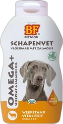 BF Petfood Supplementen Hond Vloeibaar Schapenvet met Zalmolie 250 ml BF Petfood Supplementen Hond Vloeibaar Schapenvet met Zalmolie 250 ml