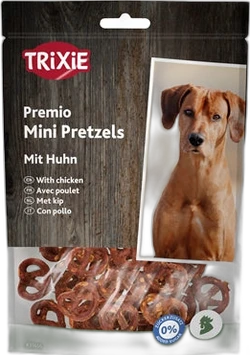 Trixie Premio Hond Mini Pretzels Kip 100 gram Trixie Premio Hond Mini Pretzels Kip 100 gram