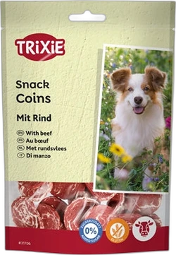 Trixie Hondensnacks Snack Coins Rund 100 gram Trixie Hondensnacks Snack Coins Rund 100 gram