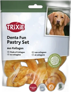Trixie Denta Fun Pastry Set Collageen 100 gram Trixie Denta Fun Pastry Set Collageen 100 gram
