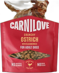 Carnilove Hond Crunchy Snack Struisvogel & Braam 200 gram