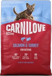 Carnilove Kat Active Kitten Zalm & Kalkoen 2 kg Carnilove Kat Active Kitten Zalm & Kalkoen 2 kg
