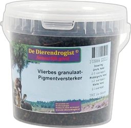 De Dierendrogist Supplementen Hond Vlierbes Granulaat 500 gram De Dierendrogist Supplementen Hond Vlierbes Granulaat 500 gram