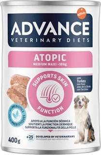 Advance Veterinary Diets Hond Atopic Medium/Maxi Natvoer 400 gram