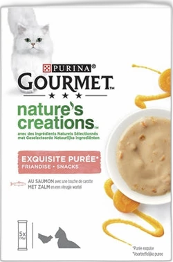 Gourmet Nature's Creations Exquisite Purée Zalm 5x10 gram