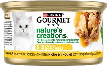 Gourmet Nature's Creations Mini Filets Kip 85 gram