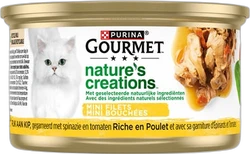 Gourmet Nature's Creations Mini Filets Kip 85 gram
