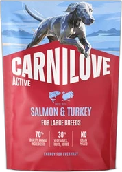 Carnilove Hond Active Large Breed Zalm & Kalkoen 1,5 kg