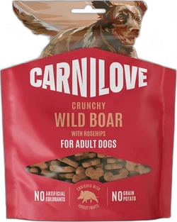 Carnilove Hond Crunchy Snack Wild Zwijn & Rozenbottel 200 gram